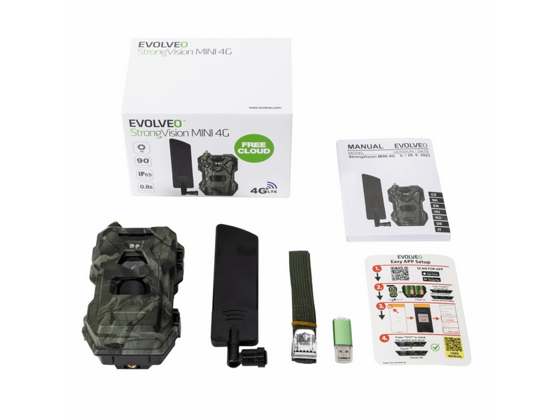 Evolveo StrongVision MINI 4G, fotozamka/kamera za lov