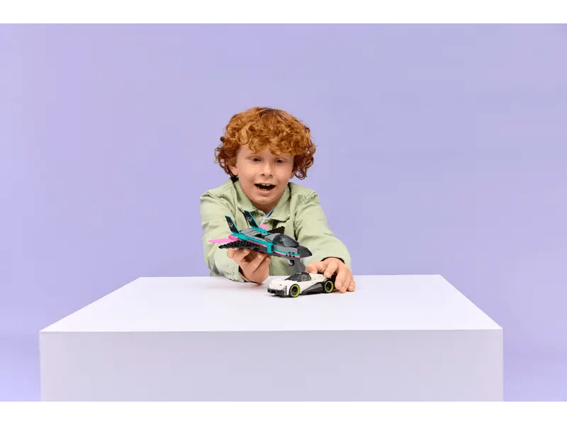 LEGO® City Repülő vs. autó (60489)