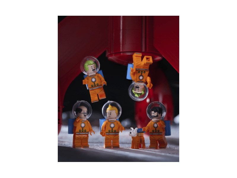 LEGO® Ideas Tintin® holdrakéta (21367)