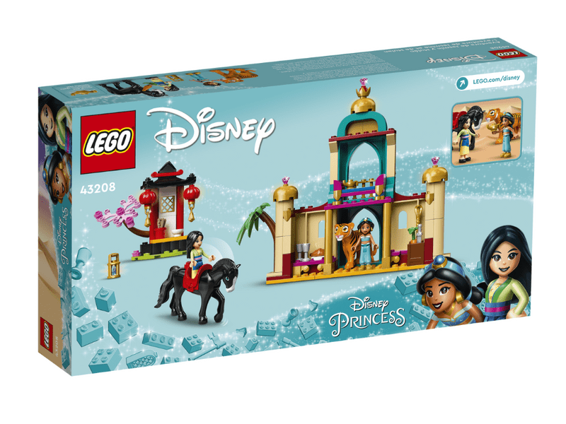 LEGO® Disney Princess™ Jázmin és Mulan kalandja (43208)