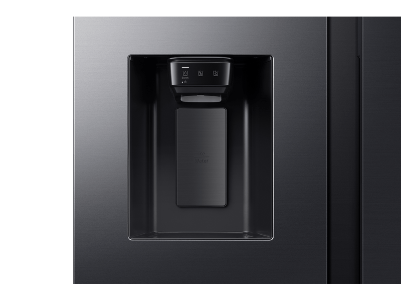 Samsung RS70F64KEFEO Side-by-Side hűtőszekrény, fekete