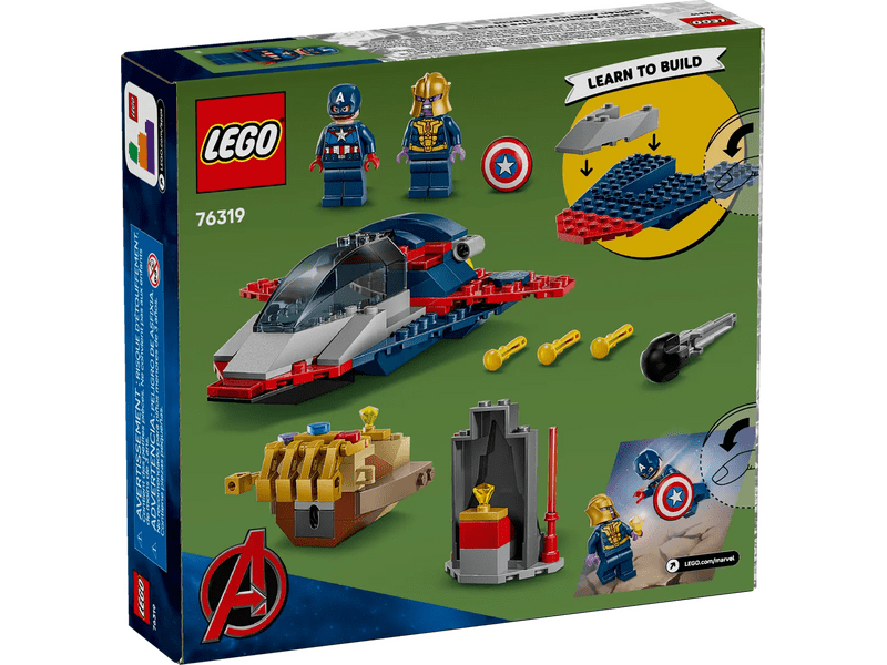 LEGO® Marvel Kapetan Amerika vs.Thanos (76319)