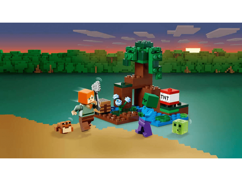 LEGO® Minecraft A mocsári kaland (21240)