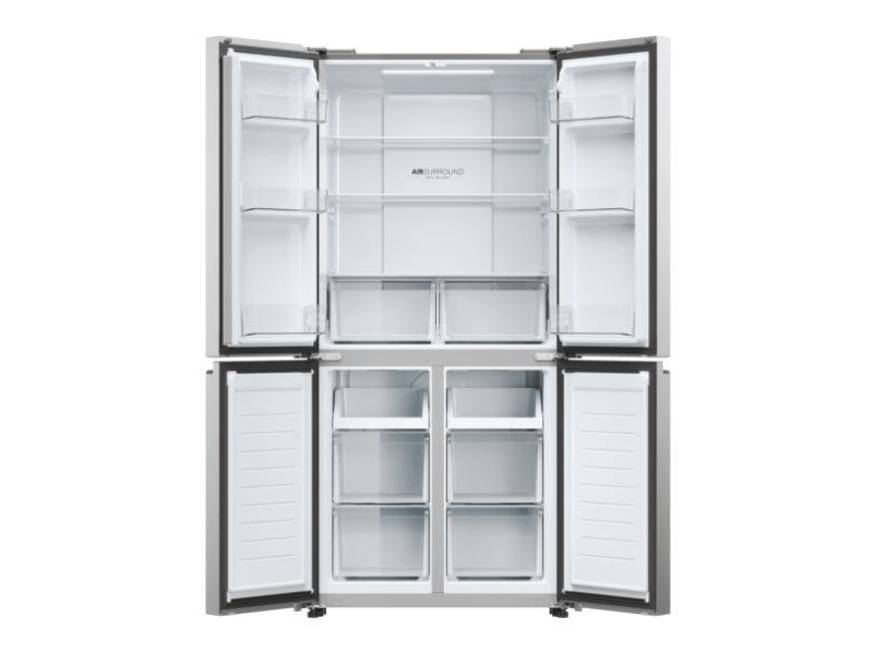 Haier HCR3818ENMM Cube 83 Series 3 Hűtőszekrény, inox