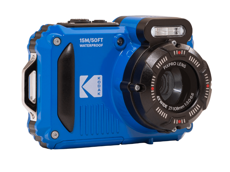 Kodak Pixpro WPZ2 vízálló, porálló, ütésálló digitális fényképezőgép, kék (KO-WPZ2-BL)