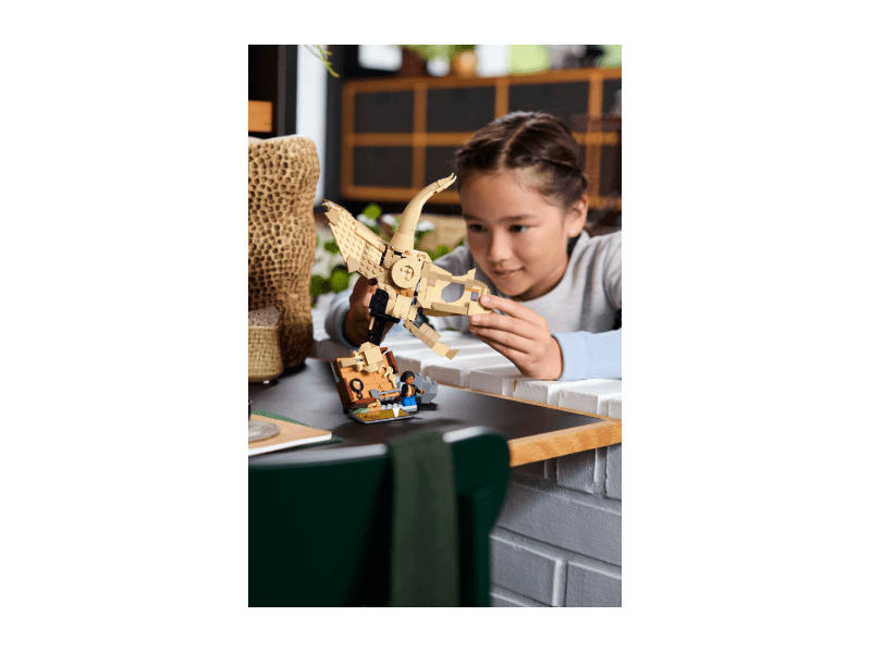 LEGO® Jurassic World Ostaci dinosaura: Lubanja Triceratopsa (76969)