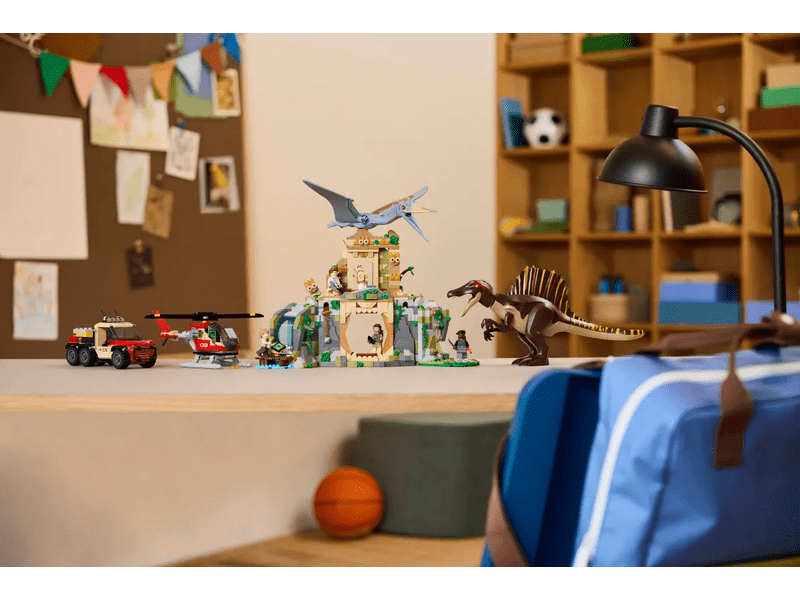 LEGO® Jurassic World™ Spinosaurus és Quetzalcoatlus, légi küldetés (76976)