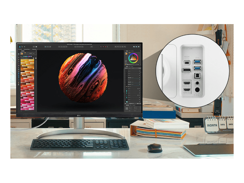 LG 32UQ850V-W 32” UltraFine™ Monitor