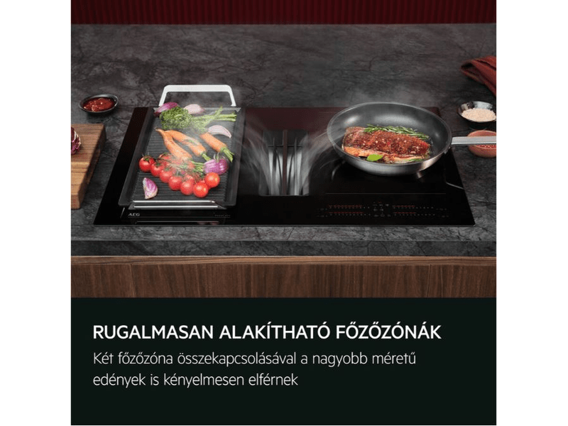 BI Főzőlap Indukciós lap + elszívó
