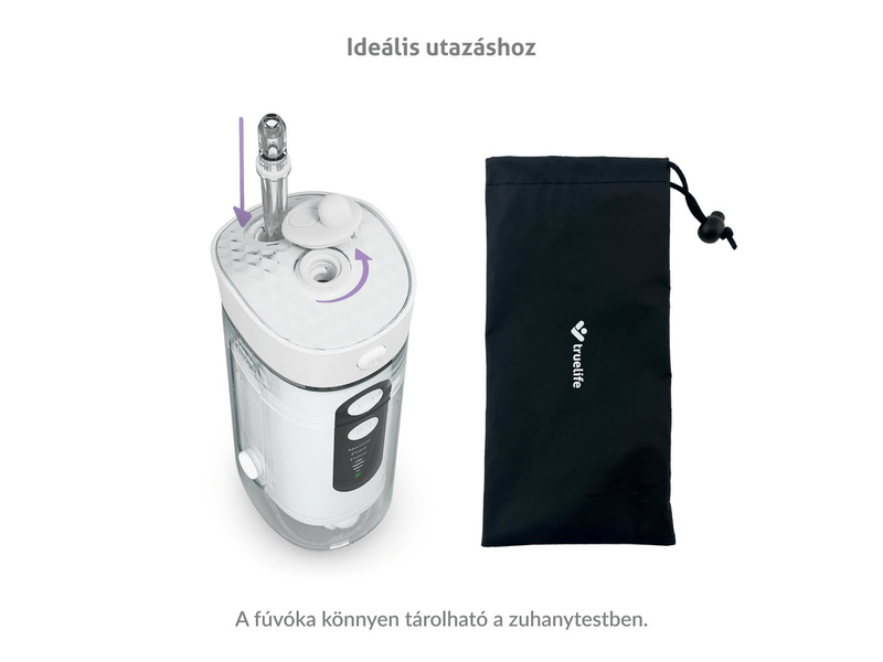 TrueLife AquaFloss Mini M50 szájzuhany, fehér