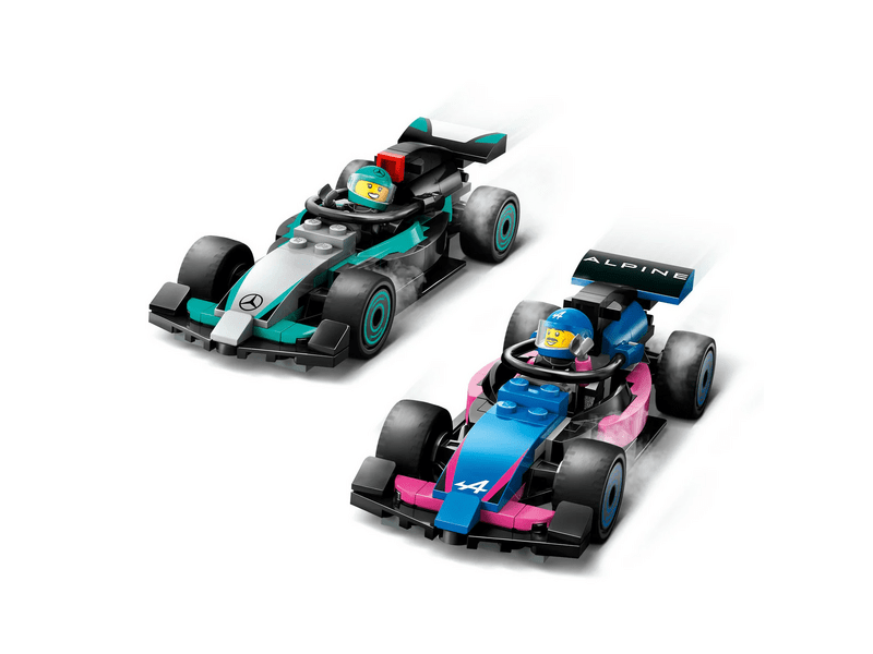 LEGO® City F1® garaža, Mercedes-AMG i Alpine automobili (60444)