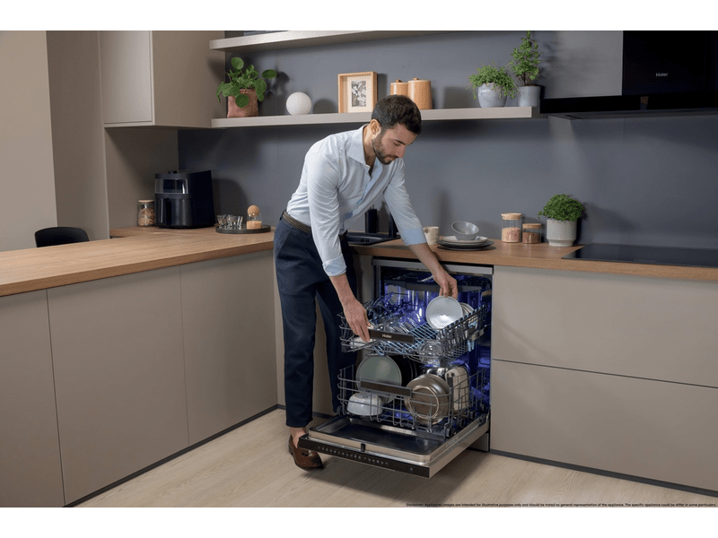 Haier XS 4A4M4BB Beépíthető mosogatógép