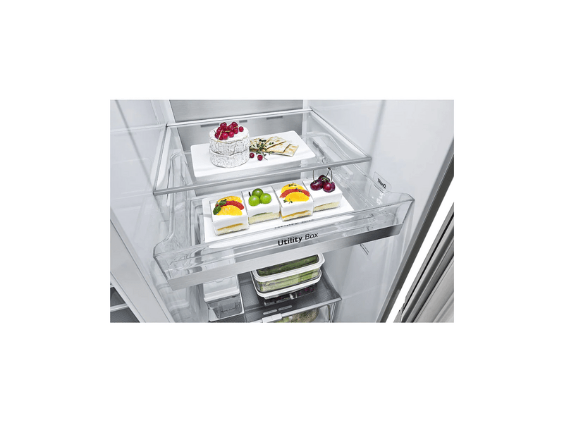 LG GSJV91BSAE Door-in-Door™ Side-by-Side hűtőszekrény