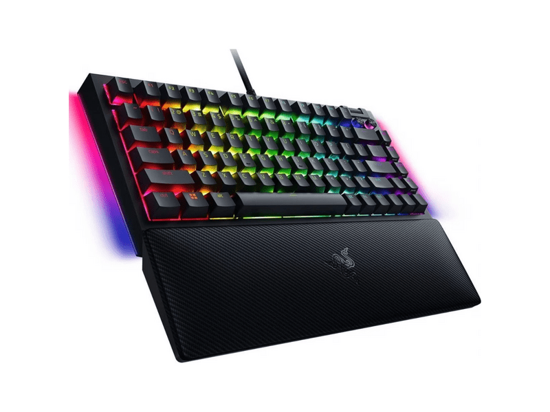 Razer BlackWidow V4 Mechanikus billentyűzet, US, fekete