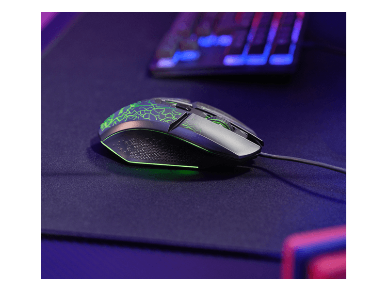 Trust GXT 113 Felox Gaming egér, fekete (25749)