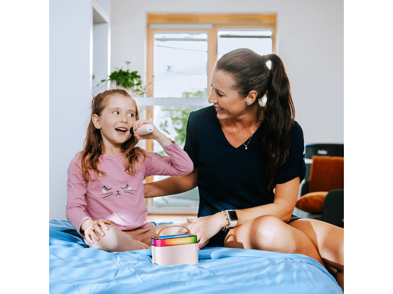 LAMAX KaraokeKid1 Bluetooth zvučnik, s karaoke modom, ružičasti (LXWSMKARAO1PA)
