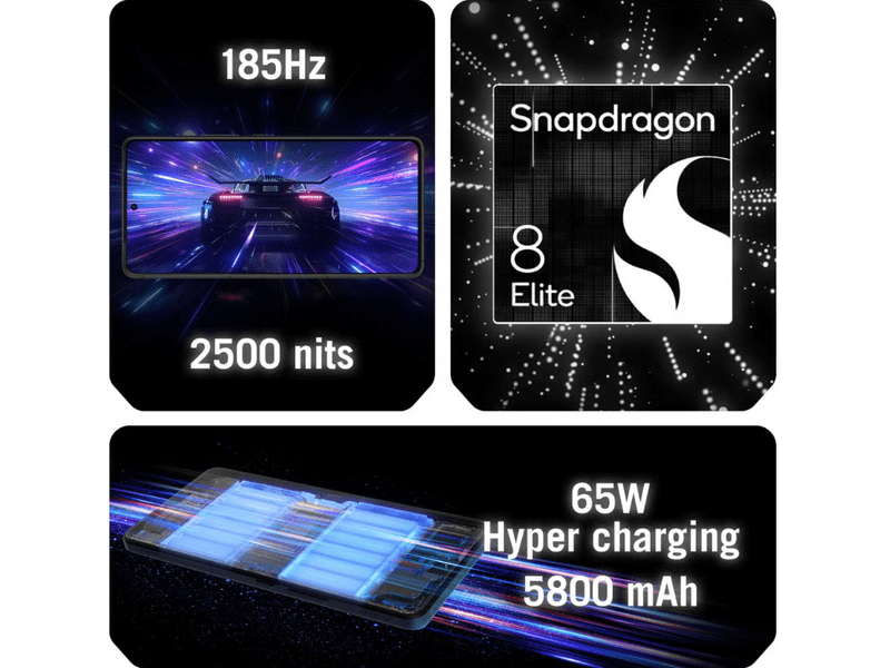 Asus ROG Phone 9 Pro 16/512GB Okostelefon (AI2501-16G512GP-BK-EU)