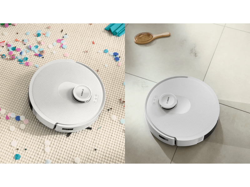 Bosch BCRC1W Robotporszívó, fehér