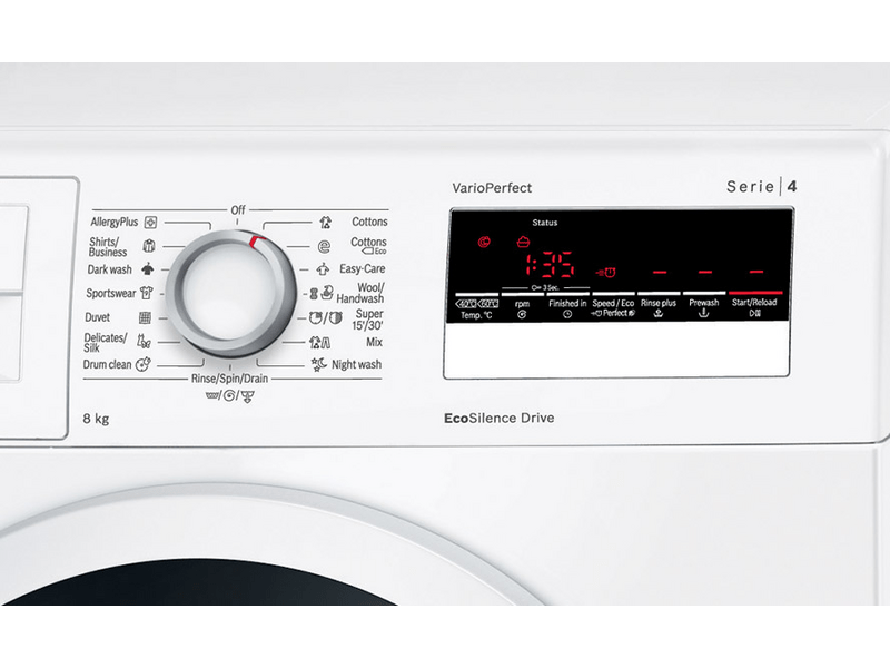 BOSCH WAN28260BY Elöltöltős mosógép