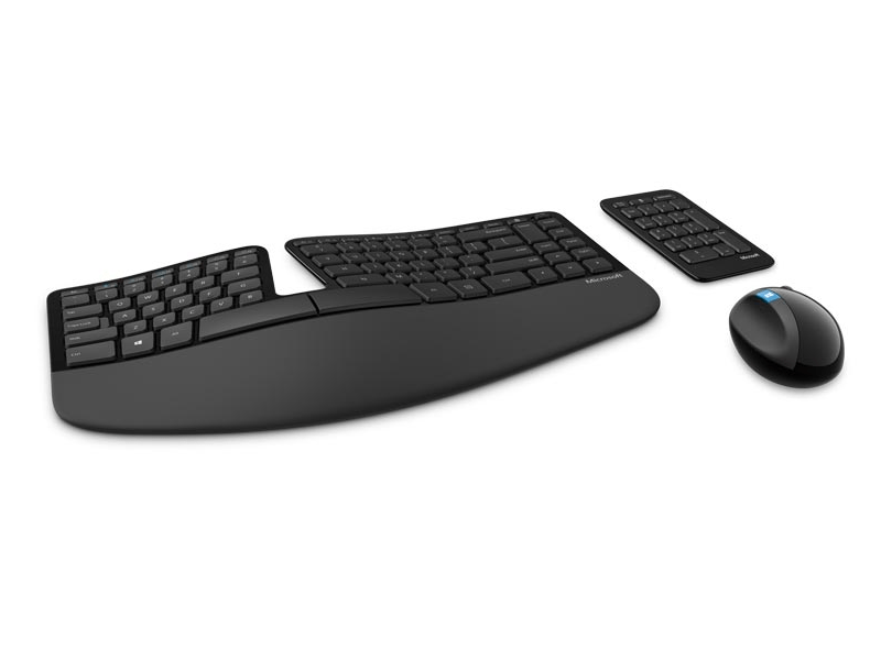 Microsoft Sculpt Ergonomic vezeték nélküli egér+billentyűzet (L5V-00020)