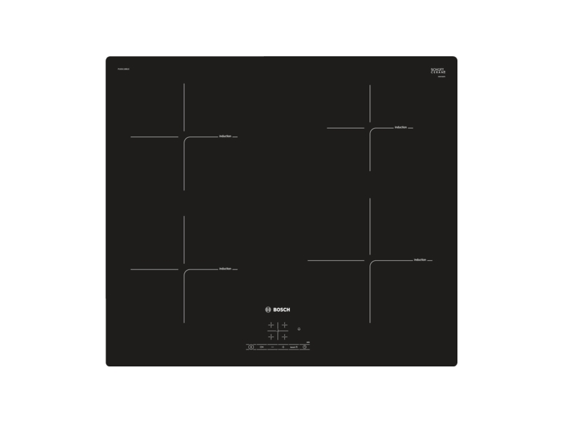 BOSCH PUE611BB1E Beépíthető indukciós főzőlap