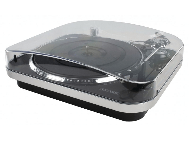 König HAV-TT20USB Lemezjátszó, Fekete