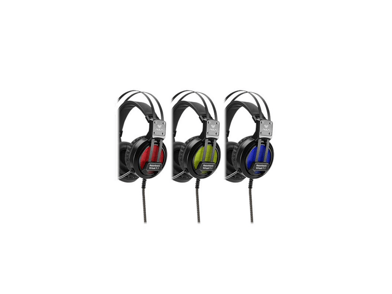 AULA Razorback 7.1 USB gaming mikrofonos fejhallgató