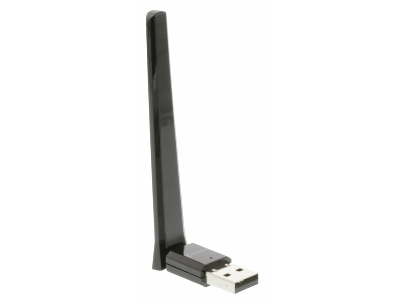 König Vezeték Nélküli USB-adapter AC600 2.4/5 GHz (Dual Band) Wi-Fi Fekete (CSWNDAC600A)
