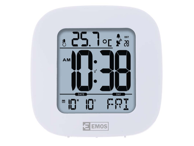 EMOS rádióvezérelt ébresztőóra E0126