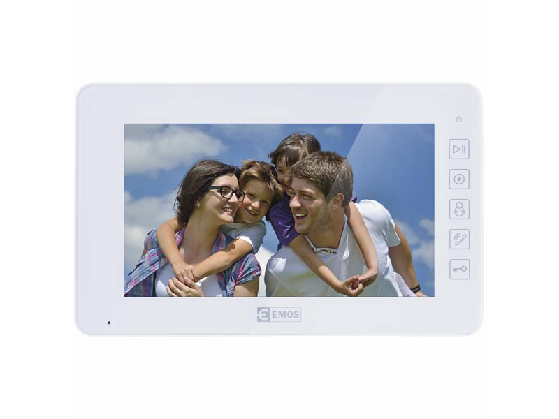 EMOS videó kaputelefon szett H2015, fehér