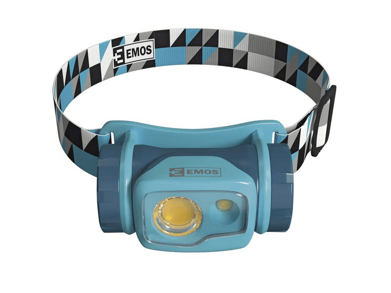 EMOS fejlámpa 1x LED + LED 3W 1xAA P3533