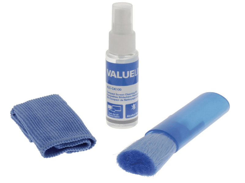 Valueline TV és Intelligens Médiaeszközök Kijelző Tisztító Készlet 35 ml (VLC-CK100)