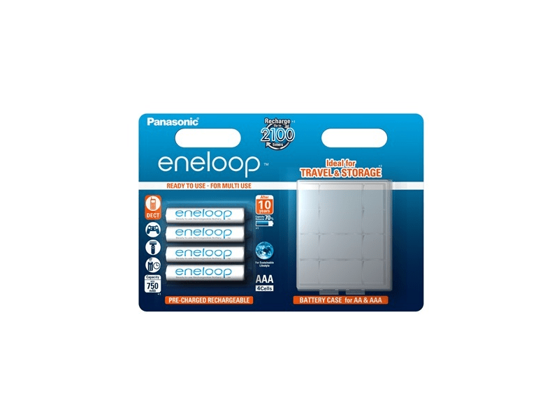 Panasonic eneloop BK-4MCCEC/4BE AAA 750mAh Ni-MH akkumulátor