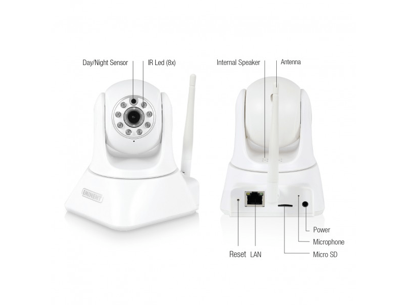 EMINENT CamLine Pro Pan/Tilt HD IP Kamera (EM6325)