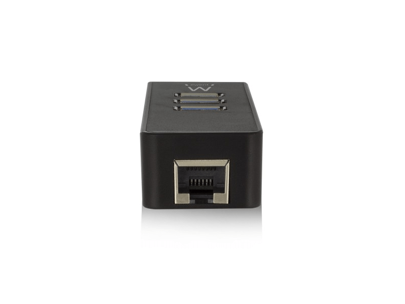 Ewent 3 Portos USB 3.1 Gen1 (USB 3.0) Hub, Gigabit hálózati porttal (EW1140)