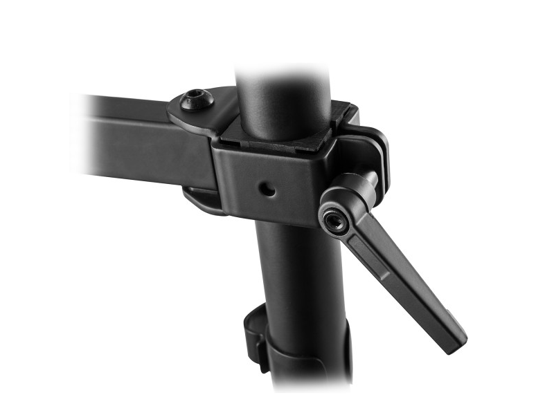 Ewent EW1512 monitortartó asztali konzol dupla, Fekete