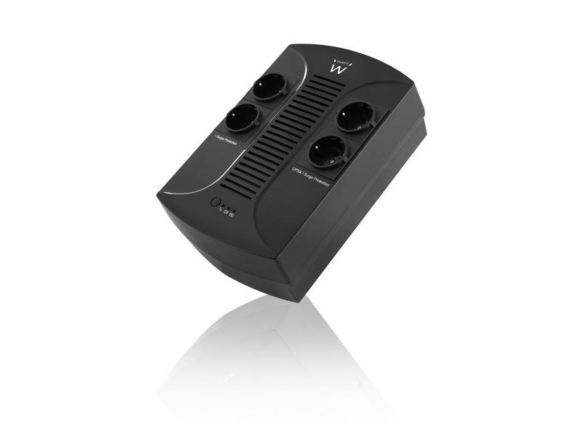 Ewent Line Interactive UPS 650 VA Szünetmentes tápegység (EW3940)