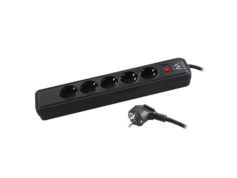 Ewent Túlfeszültségvédő 5 aljzat (EW3951)