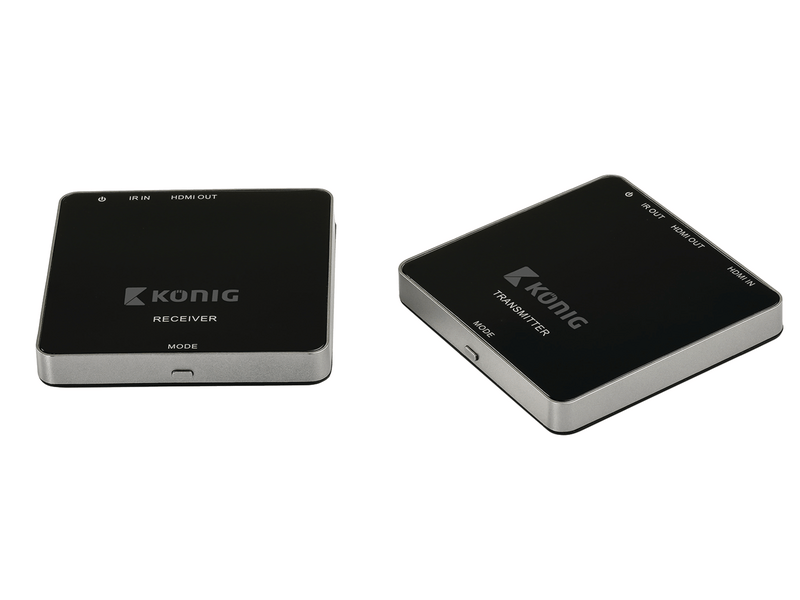 König 5 GHz Vezeték Nélküli HDMI Jeltovábbító 1080p / 3D - Tartomány 30 m (KN-WLHDMI10)