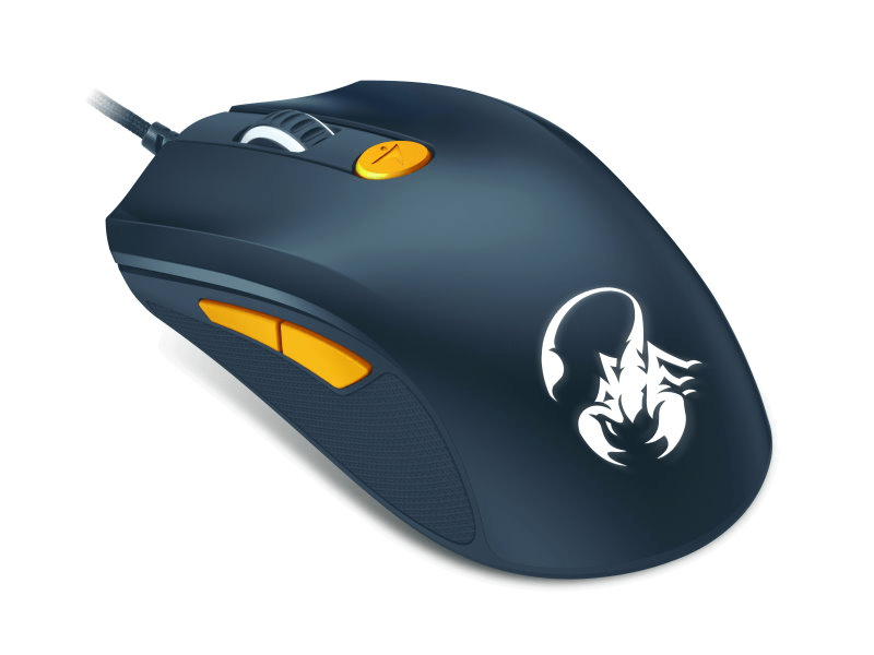 Genius Scorpion M8-610 Gamer egér, Fekete-Narancssárga