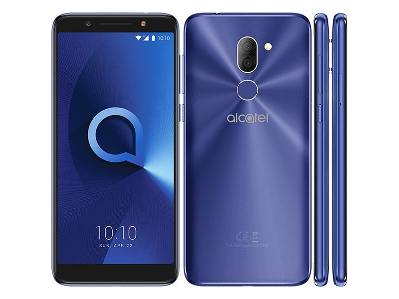Alcatel 3X Dual SIM 32 GB Kártyafüggetlen Mobiltelefon, Kék