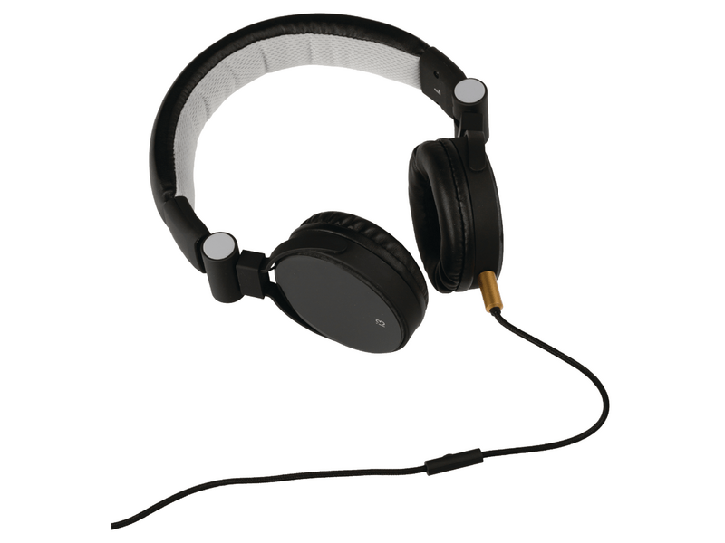 König CSHSONE110BL Fejhallgató, Fekete