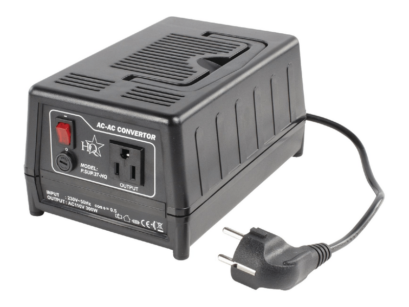 HQ Feszültség Converter 230 VAC - AC 110 V 2.7 A (P.SUP.37-HQ)