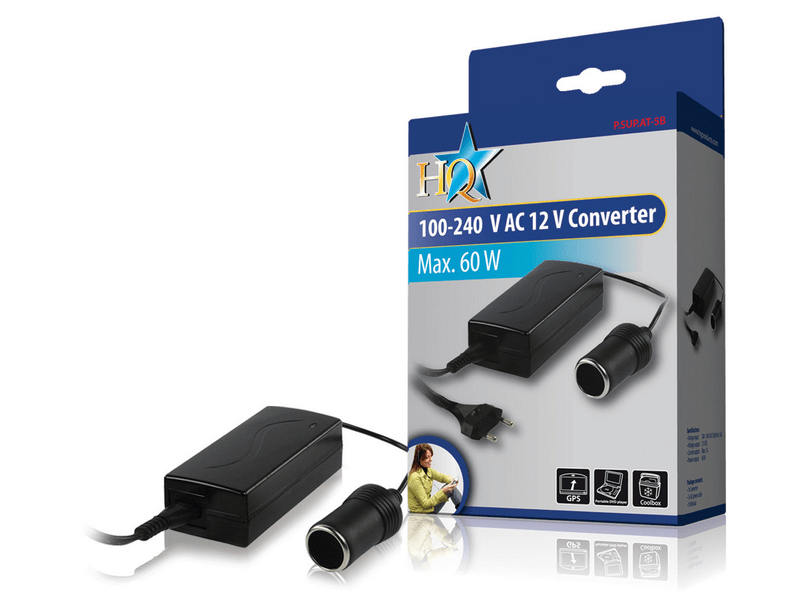 HQ Feszültség Converter 230 VAC - 12 VDC 5.0 A (P.SUP.AT5-B)