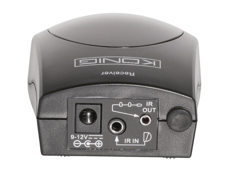 König IR Távirányító Hosszabbító 433.92 MHz / Tartomány 6 m (IR-EGGS4)