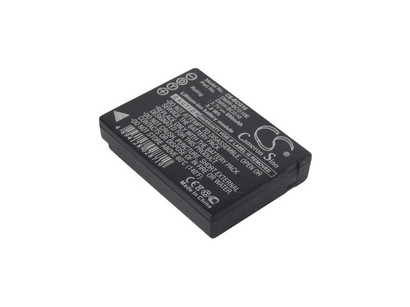 Panasonic DMW-BCG10PP, DMW-BCG10E, DMW-BCG10 3.7V 890mAh utángyártott akku Li-ion (RP BCG10)