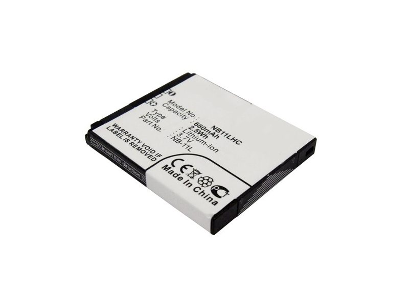 Canon NB-11L, NB-11LH, NB-11LH 3.7V 680mAh utángyártott akku Li-ion (RP NB11LHC)