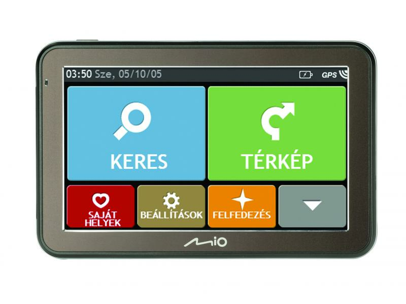MIO SPIRIT 7550 LM Teljes Európa térképpel, 5