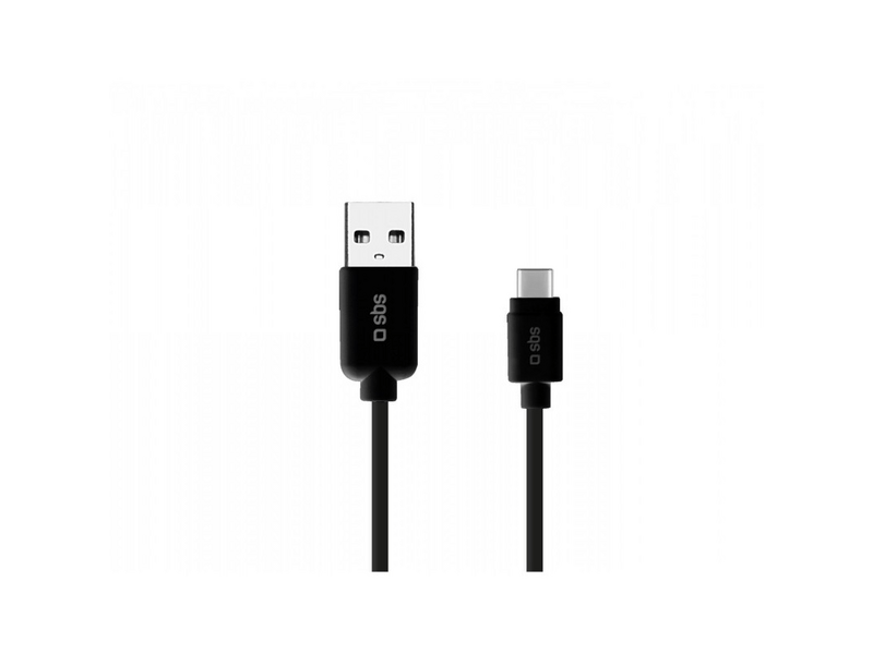 SBS TE CABL MICRC 15 K USB-C - USB 2.0 podatkovni kabel, crni