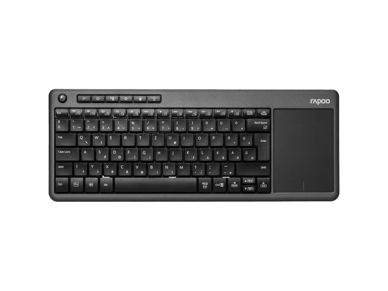 Rapoo K2600 Vezeték nélküli billentyűzet + Touchpad (HAMA RAP 157809)